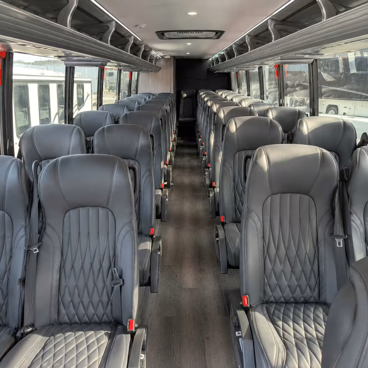 30 passenger minibus interior