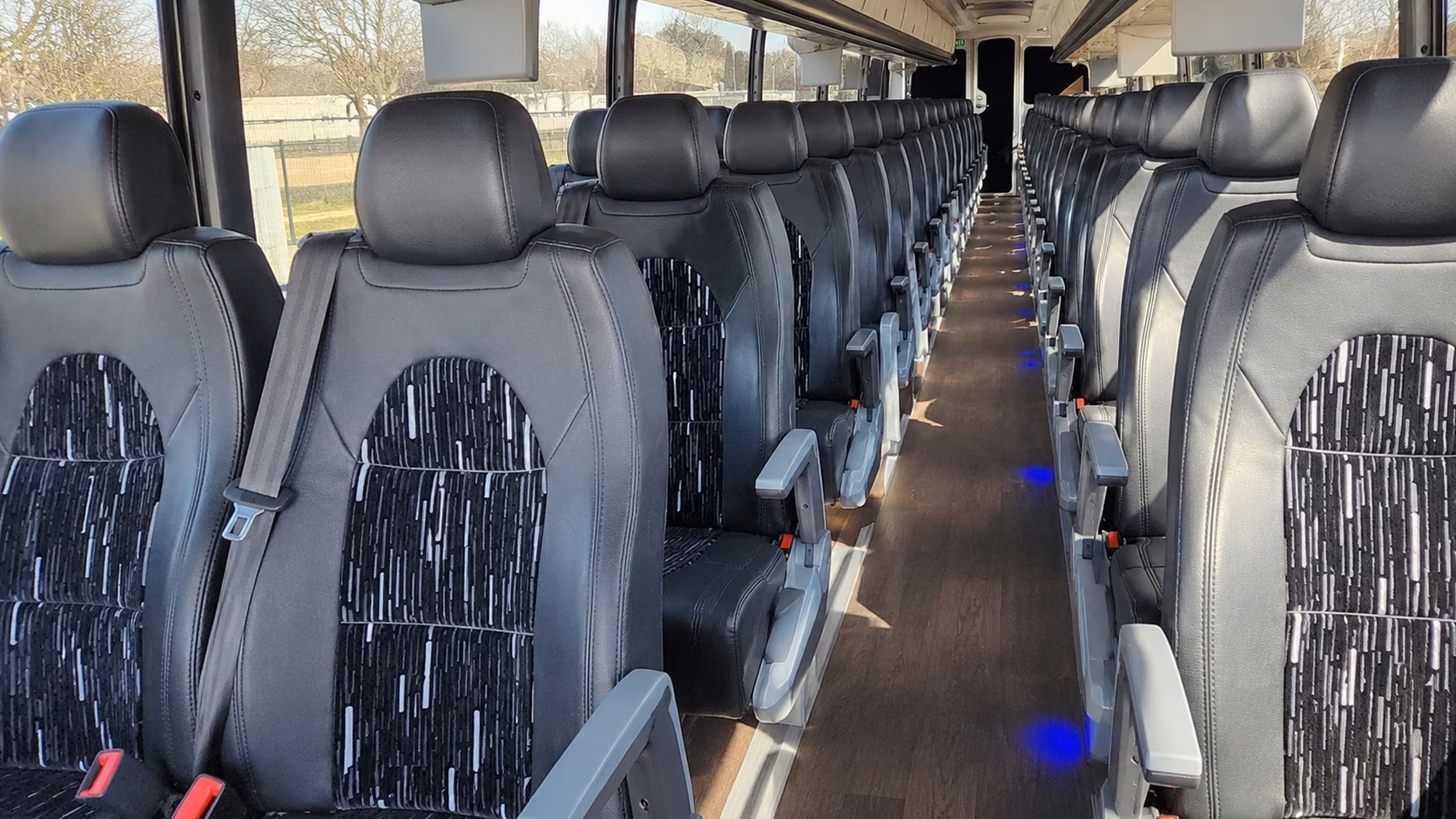 how bus type and size change charter bus prices in milpitas california