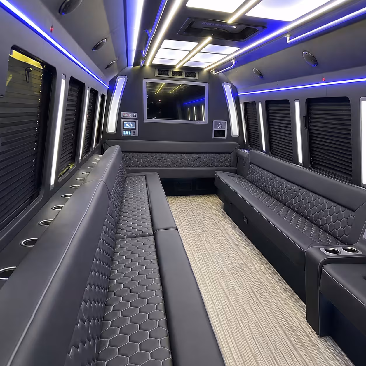 party bus interior
