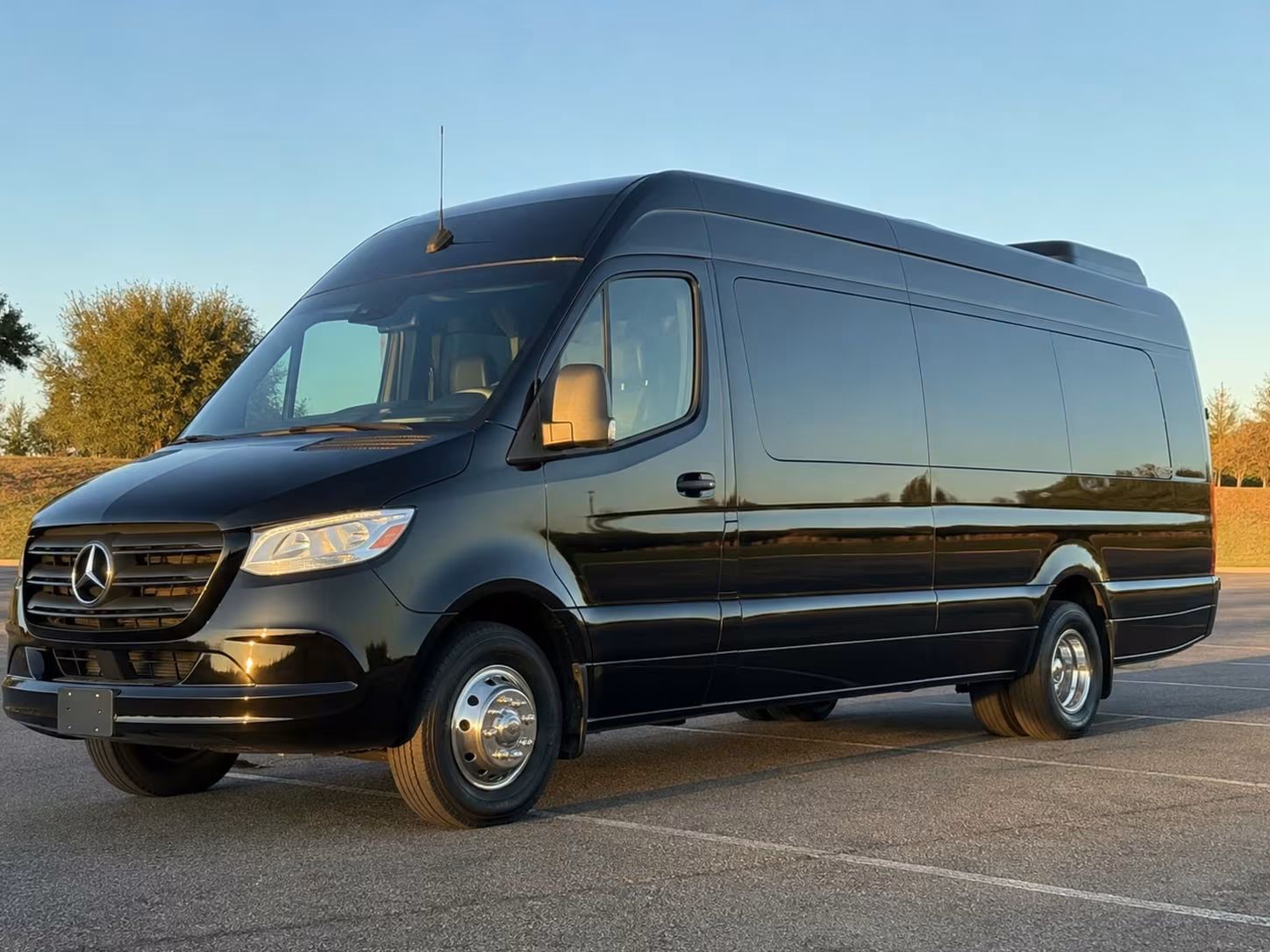 sprinter van with driver