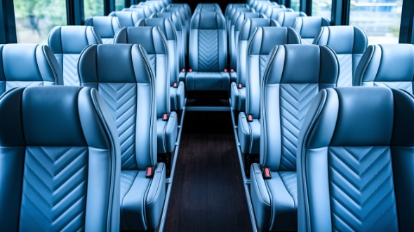 milpitas 28 passenger minibus interior