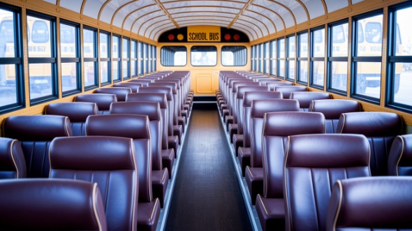 school bus rental interior milpitas